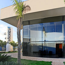 Fachada escritório da fábrica